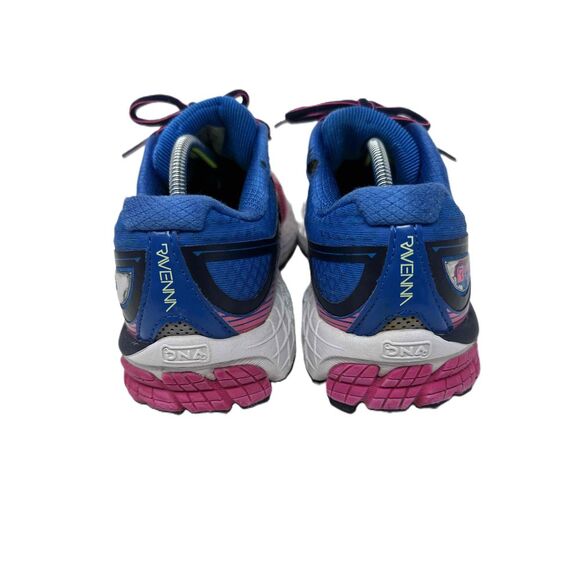Brooks Ravenna Sneakers Womens Size Us 10 Pink Blue Lace-Up Mesh Upper Shoes - Picture 6 of 9